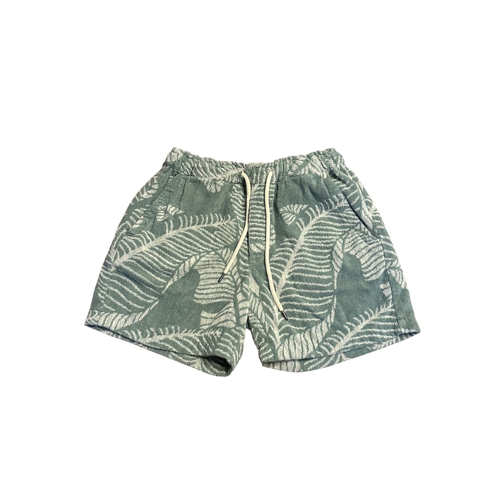 OAS Banana Leaf Terry Shorts SAGE GREEN Large